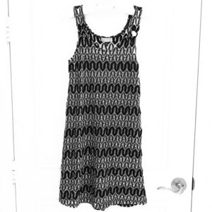 J. Valdi Black & White Swimsuit Cover